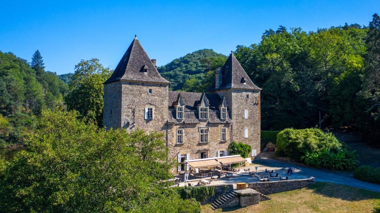 Camping Le château du gibanel Hotel Saint-Martial-Entraygues Exterior foto